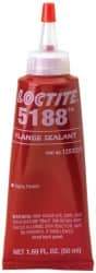 Loctite - 50 mL Tube Red Polyurethane Joint Sealant - -65 to 300°F Operating Temp, 24 hr Full Cure Time, Series 5188 - Makers Industrial Supply