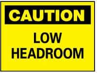 NMC - "CUC", 10" Long x 14" Wide, Pressure-Sensitive Vinyl Safety Sign - Rectangle, 0.004" Thick, Use for Accident Prevention - Makers Industrial Supply