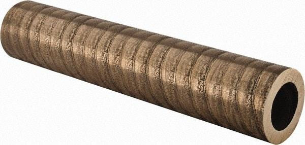 Made in USA - 2-1/2 Inch Outside Diameter x 13 Inch Long, Aluminum Bronze Round Tube - 1-3/4 Inch Inside Diameter, Alloy Aluminum Bronze (CDA 954), 10 Lb. Shipping Weight - Makers Industrial Supply