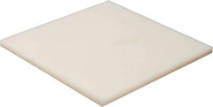 Made in USA - 1/4" Thick x 24" Wide x 2' Long, Nylon 6/6 Sheet - Natural - Makers Industrial Supply