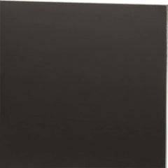 Made in USA - 1/4" Thick x 12" Wide x 4' Long, Nylon 6/6 (MDS-Filled) Sheet - Black - Makers Industrial Supply