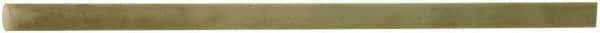 Made in USA - 4' Long, 7/8" Diam, Epoxyglass Laminate (G10/FR4) Plastic Rod - Yellow-Green - Makers Industrial Supply