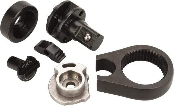 PRO-SOURCE - For Use with 3/8 Impact Ratchet Wrench 5550002145JP, Rebuild Kit - Rear End Plate 34-301714, Front End Plate 34-301719, Yoke 33-301332, Reverse Button 34-301733, Ratchet Pawl 30137, 3/8 Ratchet Anvil 33-301738 - Makers Industrial Supply