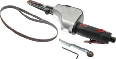 PRO-SOURCE - 1/4 to 1/2 x 24 Inch, 20,000 RPM Air Belt Sander - 1/4 NPT Inlet, 4.2 CFM Air Consumption - Makers Industrial Supply