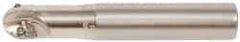 Seco - 5/8" Cut Diam, 0.55" Max Depth of Cut, 5/8" Shank Diam, 3.878" OAL, Indexable Ball Nose End Mill - Straight Shank, R218.20 Toolholder, 218.20-080.R Insert - Makers Industrial Supply