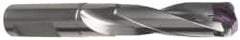 Guhring - 0.551 to 0.57", 46.2mm Max Depth, 5/8" Shank Diam, 68mm Flute, Replaceable-Tip Drill - Makers Industrial Supply