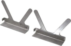 Gibraltar - 4-1/2" Jaw Width, Aluminum, Vise Jaw Cap - Press On Attachment - Makers Industrial Supply