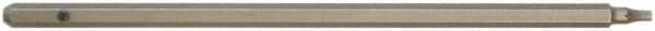 Paramount - 5mm Drive T9 Torx Screwdriver Bit - 5-1/2" OAL - Makers Industrial Supply