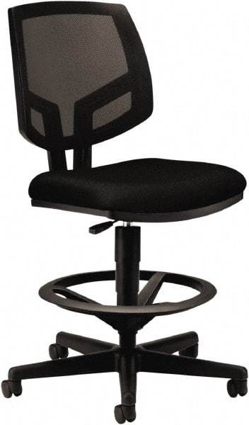 Hon - Swivel & Adjustable Stools Type: Adjustable Height Stool Base Type: Swivel - Makers Industrial Supply