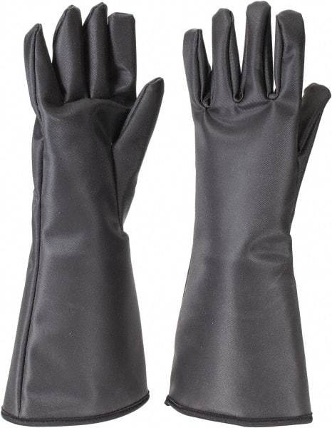 PRO-SAFE - Size S Aramid Lined Silicone Heat Resistant Glove - 13-1/2" OAL, Gauntlet Cuff - Makers Industrial Supply