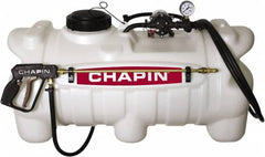 Chapin - 25 Gal Chemical Safe Garden Hand Sprayer - Use with Cleaners/Degreasers, Polyethylene Tank, Wide Mouth, Reinforced Hose - Makers Industrial Supply