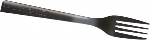 ECO PRODUCTS - Eco-Products 100% Recycled Content Cutlery, Fork, 6" - Black - Makers Industrial Supply