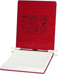 ACCO - 9-1/2 x 11", Holds up to 6" of Unburst Sheets, Executive Red, Data Binders - 11 Point Stock - Makers Industrial Supply