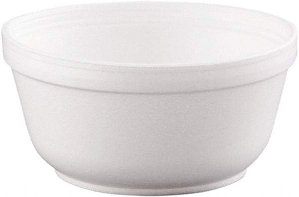 DART - Dart Foam Bowls, 12 Ounces, Round - White - Makers Industrial Supply