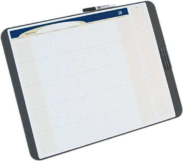 Quartet - 17" High x 23" Wide Foam/Laminate Combination Bulletin/Dry Erase Board - Foam Frame, 1/2" Deep, Includes One Black Dry-Erase Marker & One Eraser With Marker Clip & Mounting Kit - Makers Industrial Supply