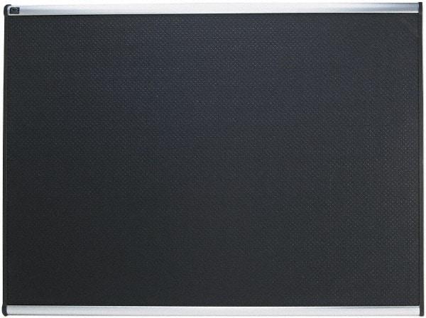 Quartet - 48" Wide x 36" High Tack Bulletin Board - High-Density Foam, Black - Makers Industrial Supply