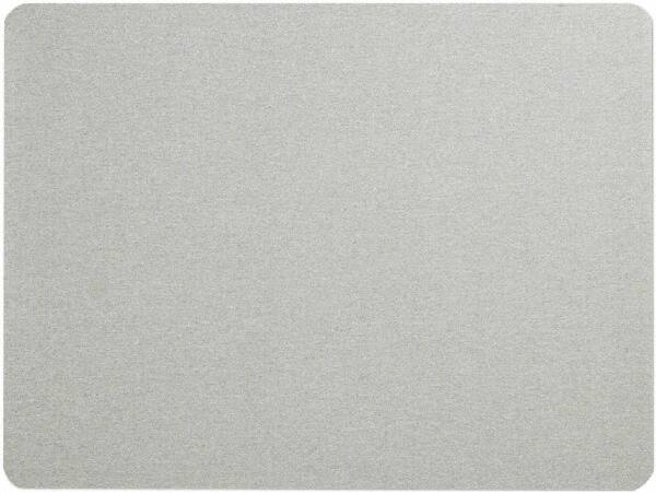 Quartet - 48" Wide x 36" High Open Cork Bulletin Board - Fabric, Gray - Makers Industrial Supply