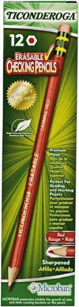 TICONDEROGA - Lead Standard - Red - Makers Industrial Supply