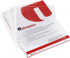 UNIVERSAL - 100 Piece Clear Sheet Protectors-Ring Binder - 11" High x 8-1/2" Wide - Makers Industrial Supply