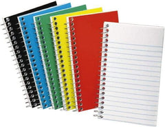 AMPAD - 50 Sheet, 5 x 3", Narrow Memo Book (Top Bound) - Assorted Colors - Makers Industrial Supply