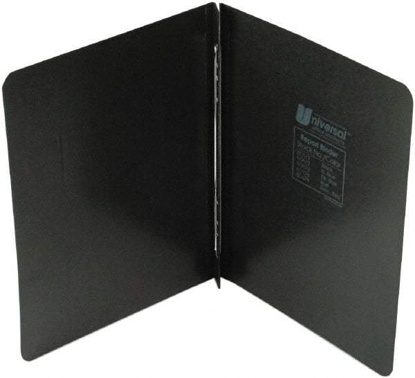 UNIVERSAL - 8-1/2" Long x 11" Wide Clip Style Report Cover - Black - Makers Industrial Supply