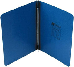 UNIVERSAL - 8-1/2" Long x 11" Wide Clip Style Report Cover - Dark Blue - Makers Industrial Supply