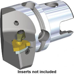 Kennametal - Insert Style LT 27EL, 45mm Head Length, Left Hand Cut, External Modular Threading Cutting Unit Head - System Size KM40TS, 27mm Center to Cutting Edge, Series LT Threading - Makers Industrial Supply