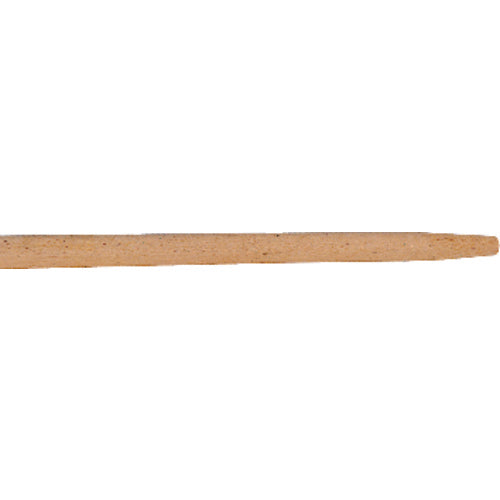 Tapered Wood Handle for Push Broom, Sanded. 1 5/6″ Diameter, 60″ L - Makers Industrial Supply