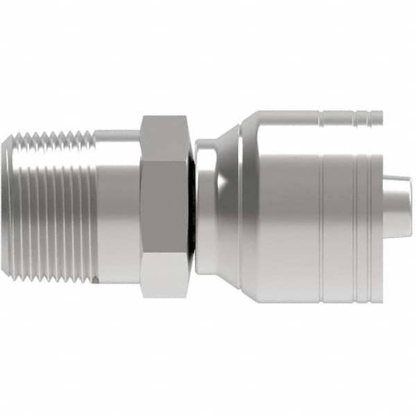 Eaton - Hydraulic Hose Fittings & Couplings Type: Male Pipe, Rigid Hose Diameter: 3/8 (Inch) - Makers Industrial Supply