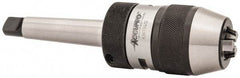 Accupro - 2MT, 1/32 to 3/8" Capacity, Integral Shank Drill Chuck - Keyless, Taper Shank, 1.693" Sleeve Diam, 2-7/8" Open Length - Exact Industrial Supply