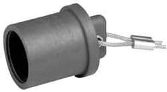 Leviton - 3R NEMA Rated, Female, Red Single Pole Protective Cap - For Use with Male Plug - Makers Industrial Supply