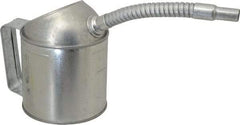 Value Collection - Flexible Spout, Measure Oiler - Steel Body, Galvanized - Makers Industrial Supply