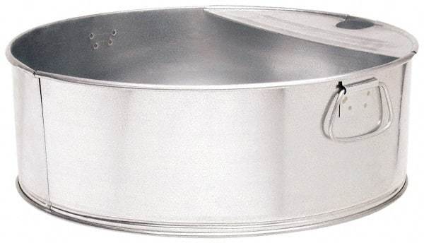 Plews - 6 Gal Radiator Drain Pan - Galvanized Steel - Makers Industrial Supply