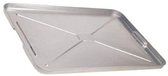 Plews - 26" Long x 17-3/4" Wide x 1" High, Oil Drip Pan - Galvanized Steel - Makers Industrial Supply