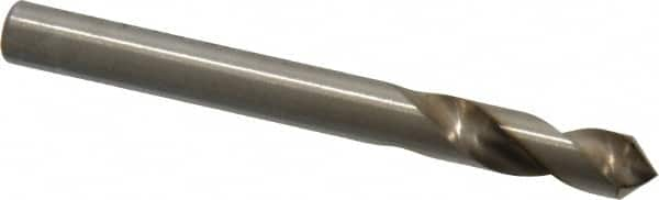 Cleveland - 1/4" Body Diam, 90°, 2-1/2" OAL, High Speed Steel Spotting Drill - Makers Industrial Supply