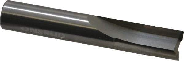 Onsrud - 1/2" Diam, 1/2" Shank Diam, 1" Length of Cut, 2 Flute Double Edge Straight Router Bit - 3" Overall Length, Right Hand Cut, Solid Carbide - Makers Industrial Supply