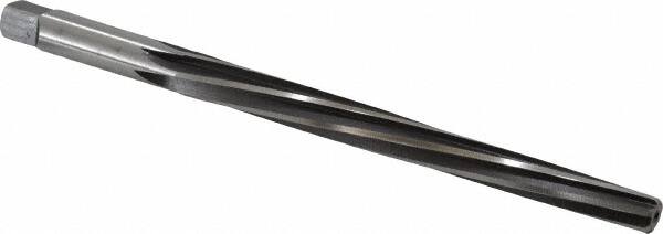 Cleveland - #7 Pin, 27/64" Diam, 0.3297" Small End, 13/32" Diam Straight Shank, 4-7/16" Flute, Taper Pin Reamer - Makers Industrial Supply