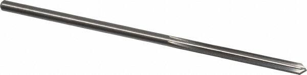 Cleveland - #24 High Speed Steel 6 Flute Chucking Reamer - Straight Flute, Straight Shank, 1" Flute Length, 4" OAL - Makers Industrial Supply