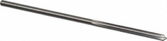 Cleveland - #24 High Speed Steel 6 Flute Chucking Reamer - Straight Flute, Straight Shank, 1" Flute Length, 4" OAL - Makers Industrial Supply