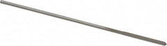 Cleveland - #49 High Speed Steel 4 Flute Chucking Reamer - Straight Flute, Straight Shank, 3/4" Flute Length, 3" OAL - Makers Industrial Supply