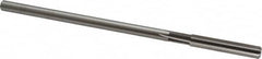 Cleveland - Letter J High Speed Steel 6 Flute Chucking Reamer - Straight Flute, Straight Shank, 1-1/2" Flute Length, 6" OAL - Makers Industrial Supply