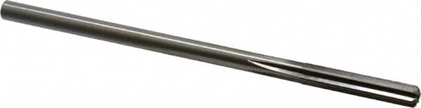 Cleveland - Letter M High Speed Steel 6 Flute Chucking Reamer - Straight Flute, Straight Shank, 1-1/2" Flute Length, 6" OAL - Makers Industrial Supply