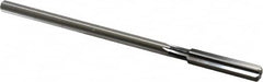 Cleveland - Letter X High Speed Steel 6 Flute Chucking Reamer - Straight Flute, Straight Shank, 1-3/4" Flute Length, 7" OAL - Makers Industrial Supply