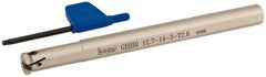 Iscar - GEHI, Internal, Right Hand, 0.102" Max Depth of Cut, 0.095 to 1/8" Groove Width, Indexable Grooving Tool Holder - GEMI.., GEPI.. Insert Compatibility, 1/2" Shank Width, 6" OAL, Through Coolant - Makers Industrial Supply