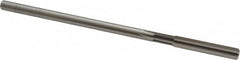 Cleveland - 9/32" High Speed Steel 6 Flute Chucking Reamer - Straight Flute, Straight Shank, 1-1/2" Flute Length, 6" OAL - Makers Industrial Supply