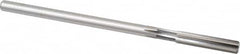 Cleveland - 5/16" High Speed Steel 6 Flute Chucking Reamer - Straight Flute, Straight Shank, 1-1/2" Flute Length, 6" OAL - Makers Industrial Supply