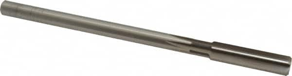 Cleveland - 29/64" High Speed Steel 6 Flute Chucking Reamer - Straight Flute, Straight Shank, 1-3/4" Flute Length, 7" OAL - Makers Industrial Supply