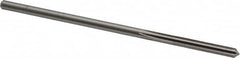 Cleveland - 3/16" High Speed Steel 6 Flute Chucking Reamer - Straight Flute, Straight Shank, 1-1/8" Flute Length, 4-1/2" OAL - Makers Industrial Supply