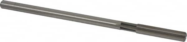 Cleveland - 0.3115" High Speed Steel 6 Flute Chucking Reamer - Straight Flute, Straight Shank, 1-1/2" Flute Length, 6" OAL - Makers Industrial Supply