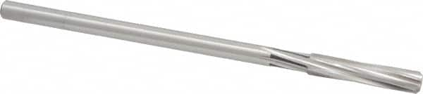 Cleveland - 5/16" High Speed Steel 6 Flute Chucking Reamer - Spiral Flute, Straight Shank, 1-1/2" Flute Length, 6" OAL - Makers Industrial Supply